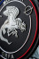 pvc, écusson, badge, rondache