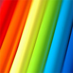 rouleaux colorés